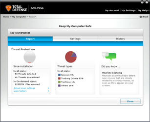 anti-virus and anti-spyware