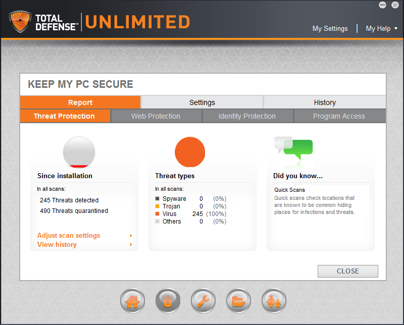 Total Defense Anti-Virus Plus 2020 full Total Defense Anti-Virus Plus full screenshot