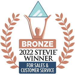 Customer Service Department of the Year - 2022 Stevie Awards Bronze