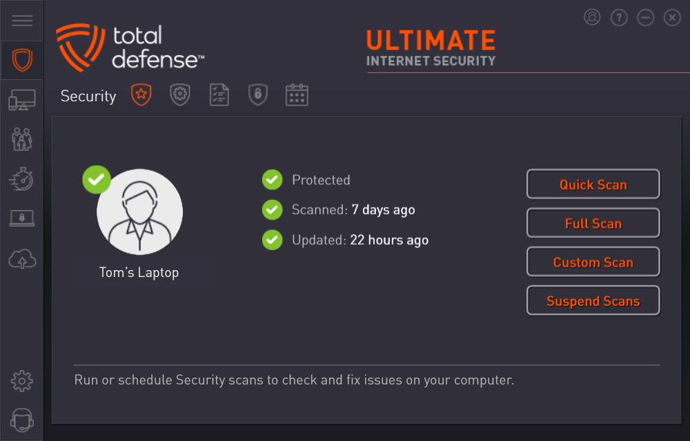 Ultimate Internet Security - Easy to use Anti-virus software