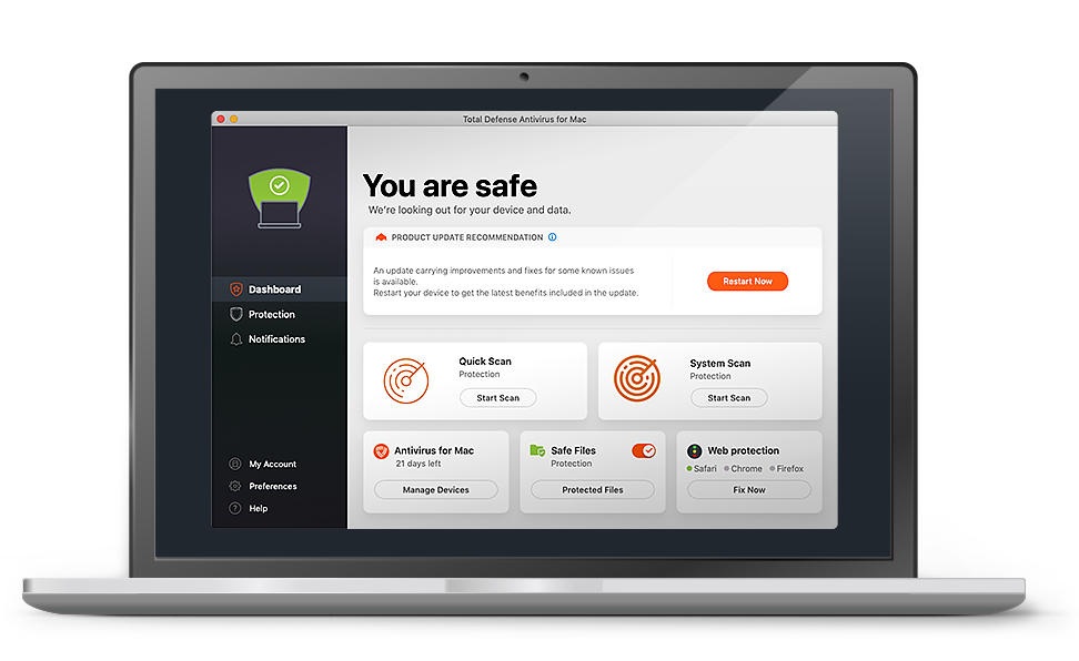 Total Defense Essential Anti-Virus for Mac
