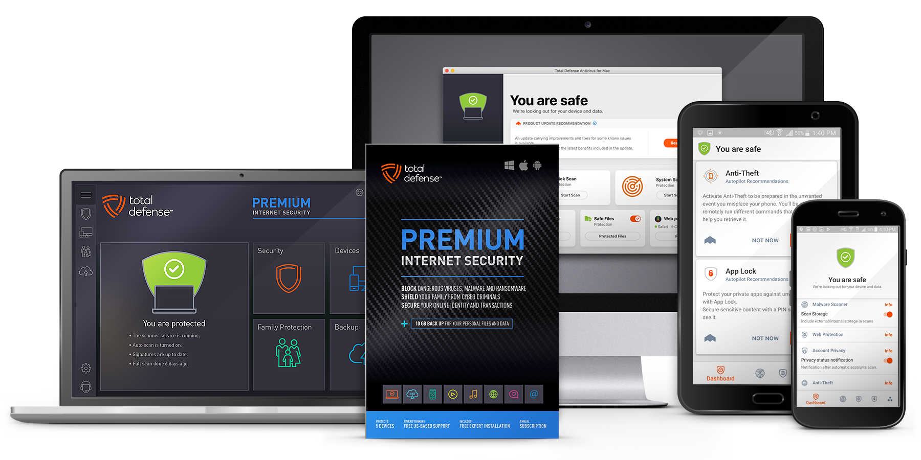 Premium Internet Security - Bestselling Anti-virus Security