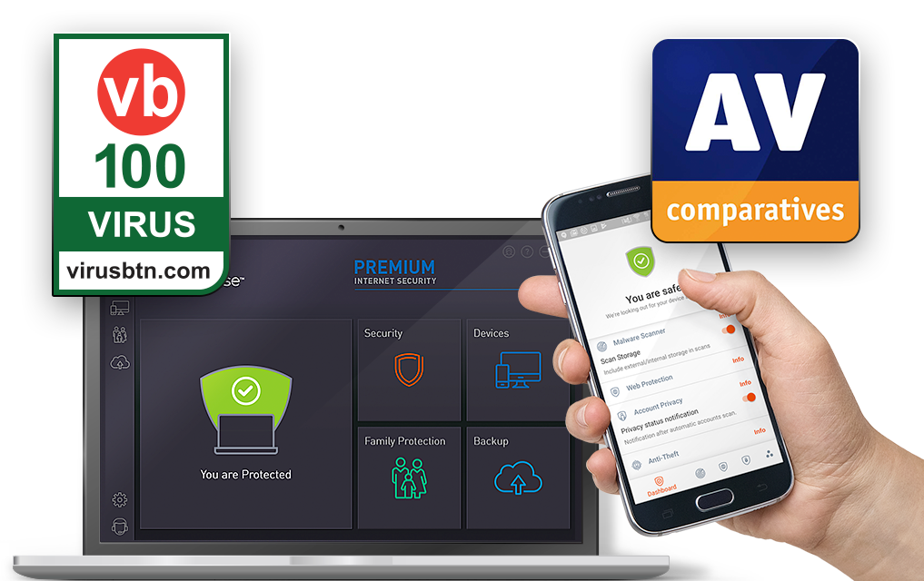 Premium Internet Security - Award Winning Anti-virus Protection