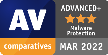 AV Comparatives Advanced Plus Malware Protection